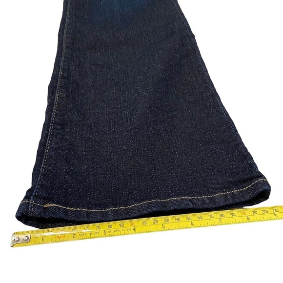 Signature Levi Stauss Jeans Dark Wash Modern Bootcut  4M Cotton Blend EUC 28x31 - Picture 8 of 10